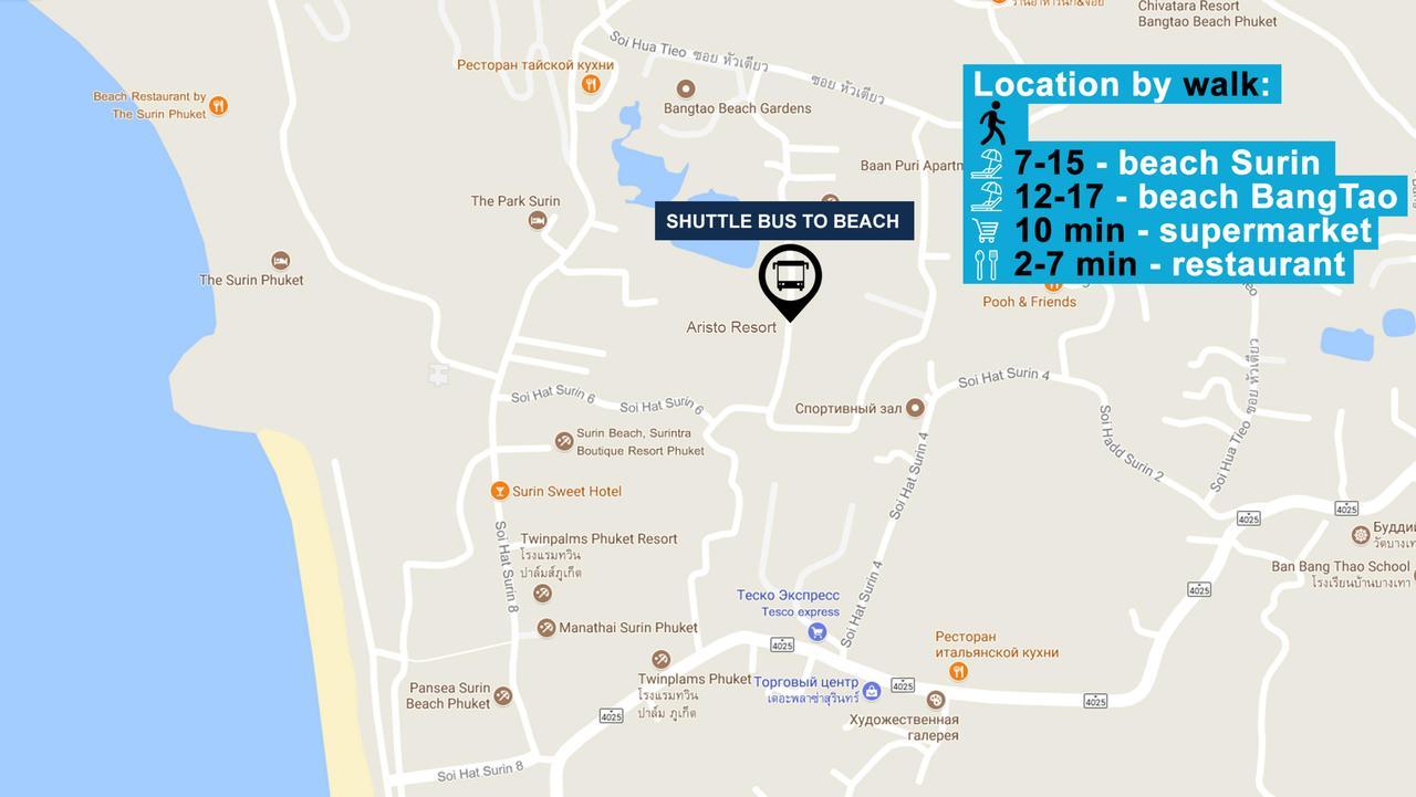 The Aristo By Holy Cow, 2-Br Loft, 90 M2, Pool View Apartment Surin Beach  Exterior foto